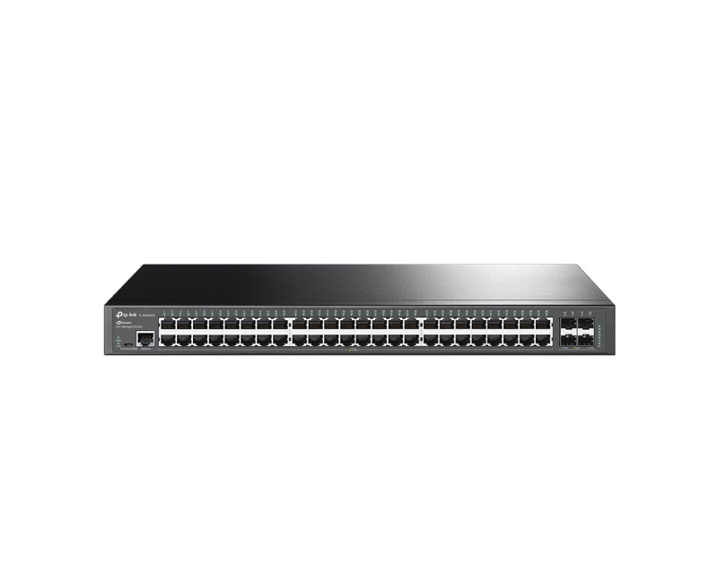 TP-Link Omada SG3452X L2+ svič, 48× Gigabit RJ45 i 4× 10G SFP+