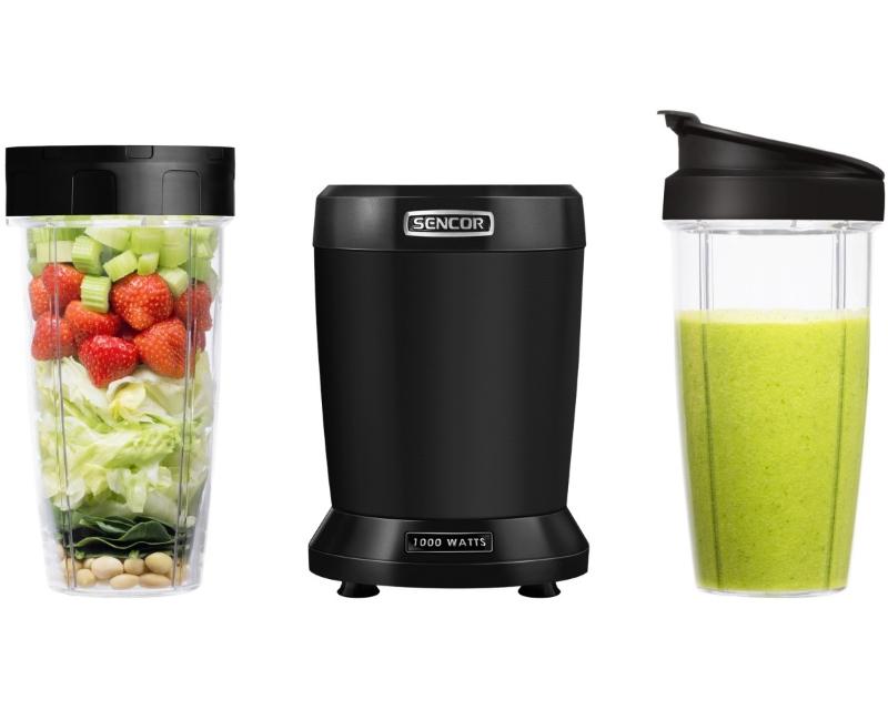 Sencor SNB 4303BK nutri blender 1.000 W sa dve posude