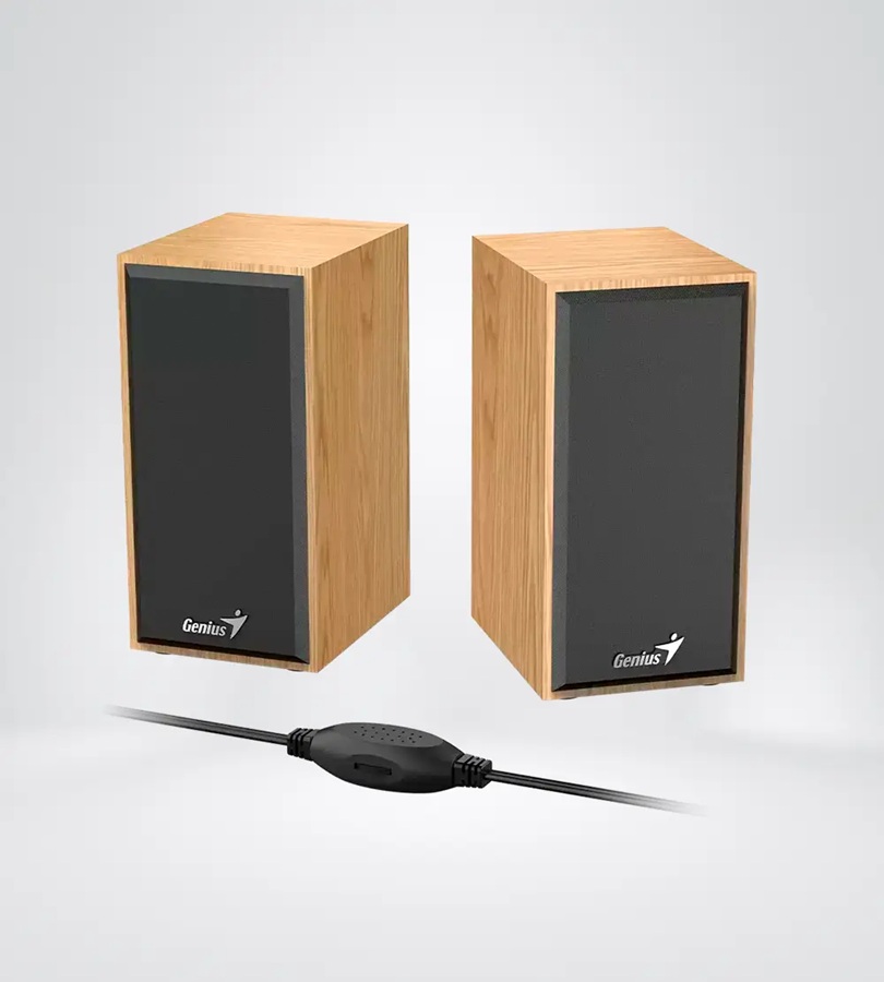 Genius SP-HF180 Pine Wood USB stereo zvučnici 6 W