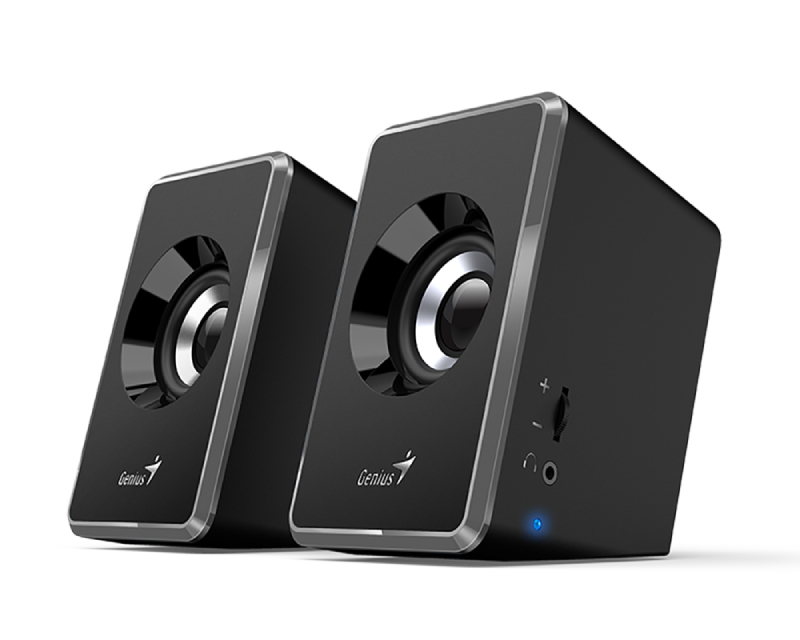 Genius SP-U125 sivi USB stereo zvučnici, 3 W