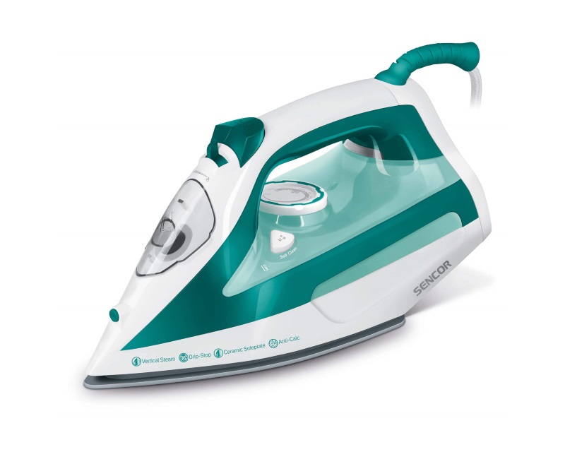 Sencor SSI 6100GR pegla na paru 2600 W, zeleno-bela