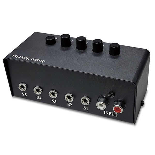 Genius Stereo Switching Box pasivni stereo audio preklopnik sa 5 izlaza