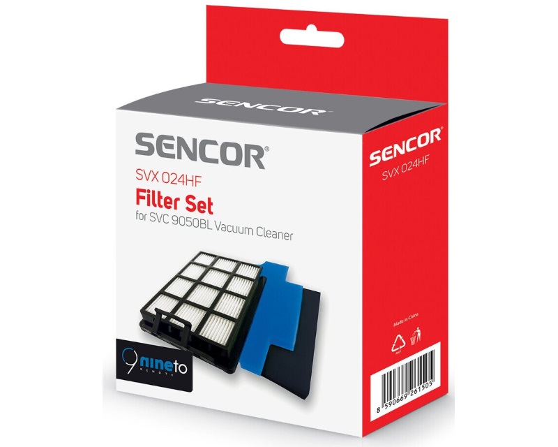 Sencor SVX 024HF zamenski HEPA H13 set filtera za SVC 9050BL