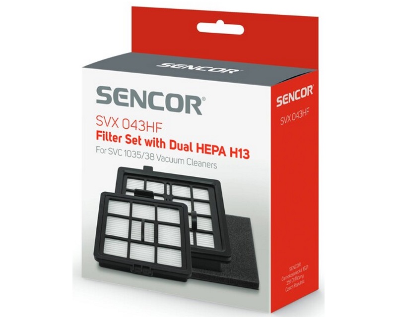 Sencor SVX 043HF set ulaznog i izlaznog HEPA filtera za SVC 1035/38