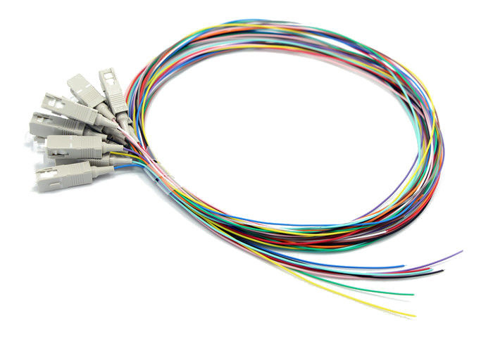CIP SC/UPC OM2 set pigtejlova, 12 vlakana, 1,5 m