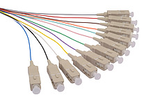 CIP LAN04342 OM3 set od 12 optičkih pigtejla SC/UPC, 1,5 m