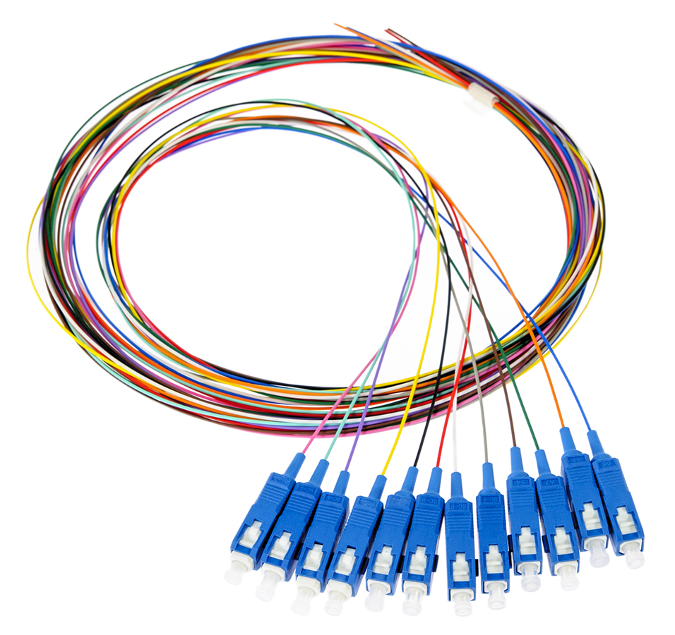 CIP LAN04453 kolor-kodirani SC/UPC optički pigtail set 1,5 m
