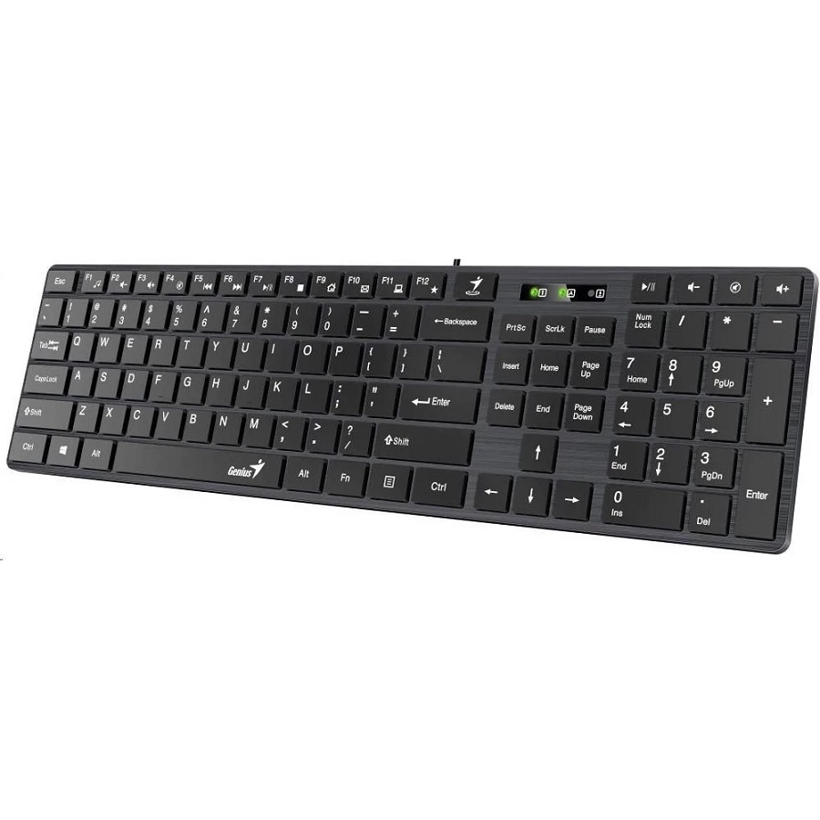 Genius SlimStar 126 US multimedijalna USB tastatura