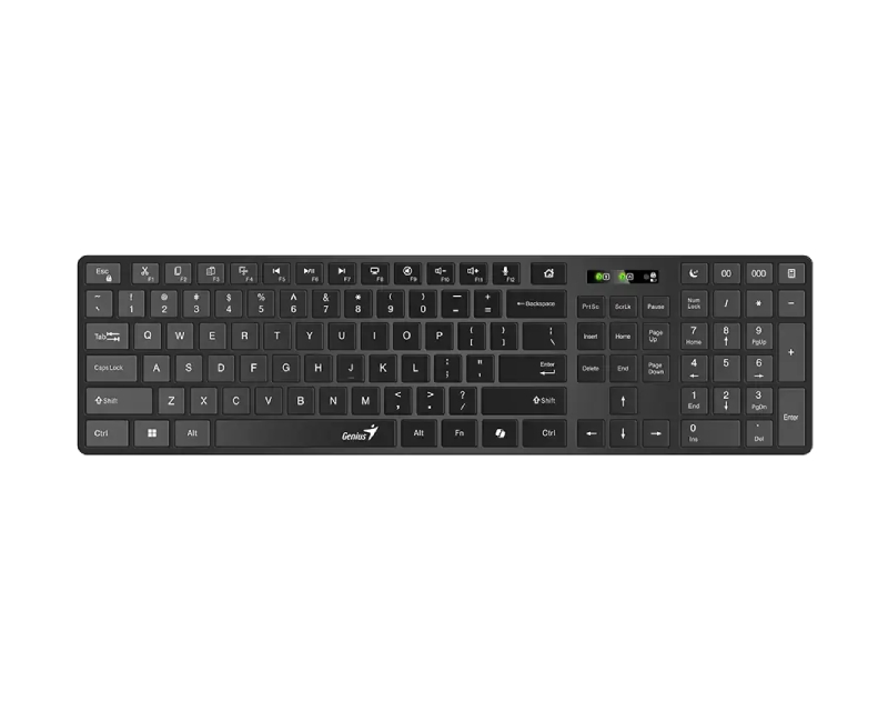 Genius SlimStar 7250BT bežična YU tastatura, crna