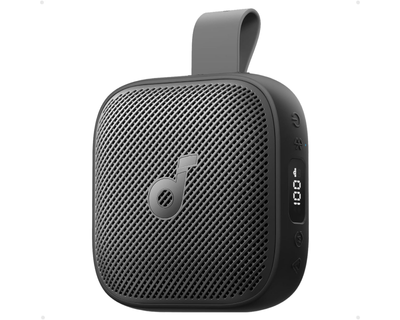 Soundcore Boom Go 3i kompaktni Bluetooth zvučnik, crni