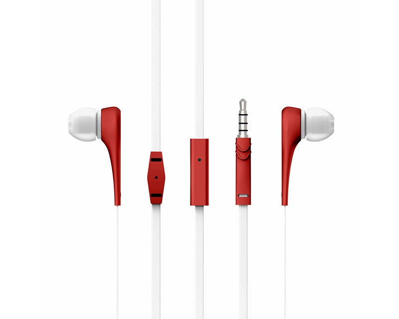 Energy Sistem Style 1+ Red žičane bubice sa mikrofonom