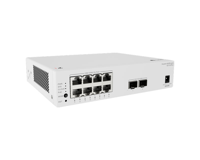 Huawei eKitEngine S210-8P2J upravljivi svič, 8 PoE+ portova