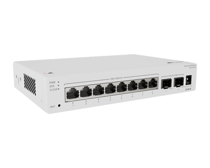 Huawei eKitEngine S210-8T2J upravljivi svič sa 8 gigabitnih portova