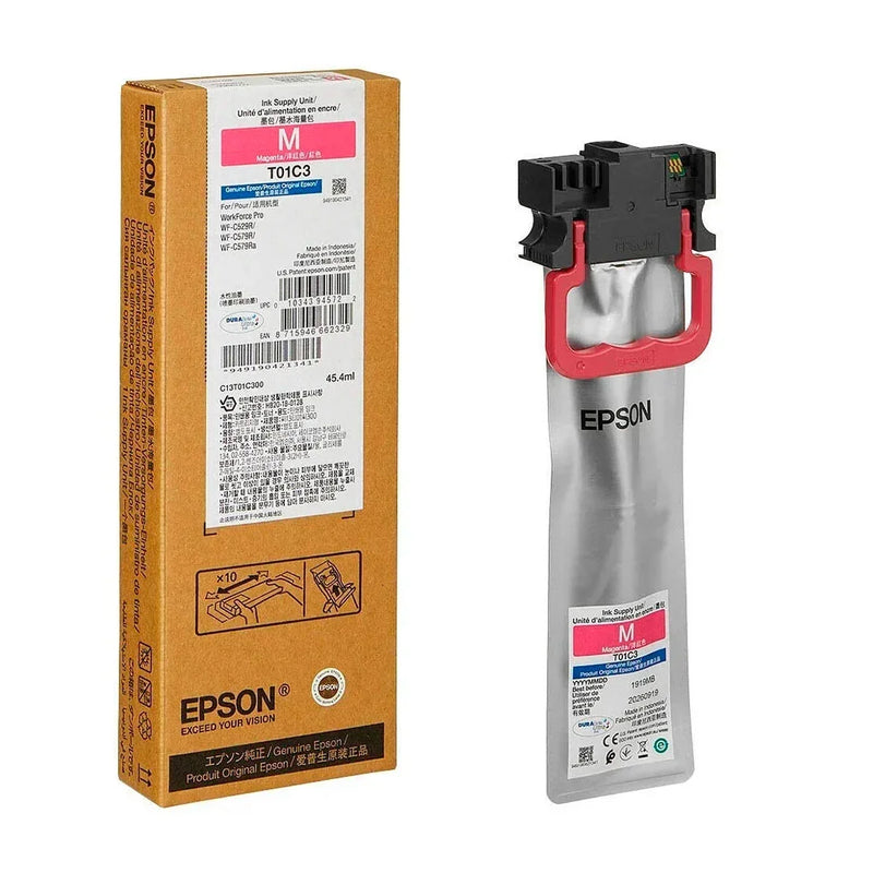Epson T01C300 magenta RIPS mastilo, 5.000 strana