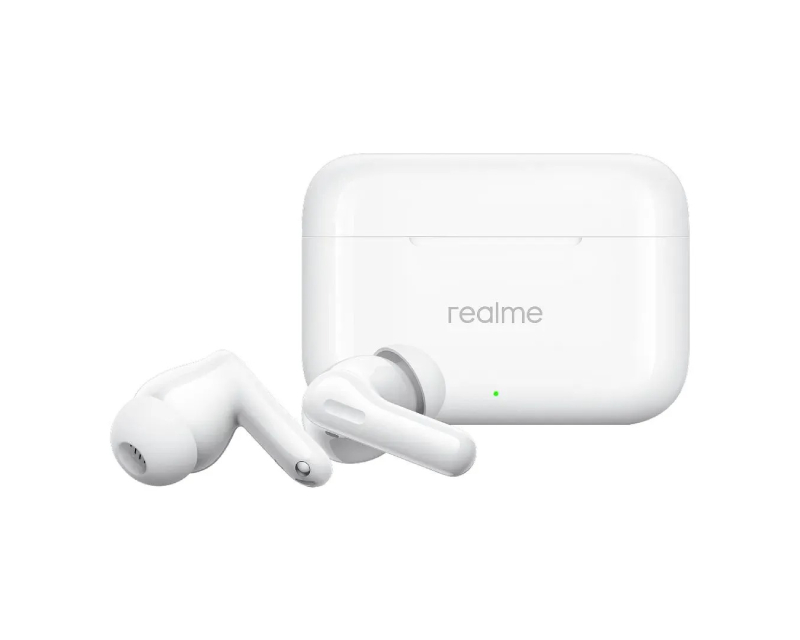 Realme Buds T200 bele TWS slušalice sa ANC-om