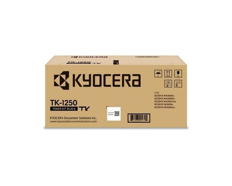 Kyocera TK-1250 originalni crni toner za ECOSYS MA3500 i PA3500 seriju