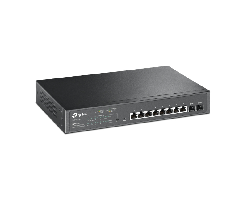 TP-Link TL-SG2210MP managed PoE+ switch sa 8 PoE porta