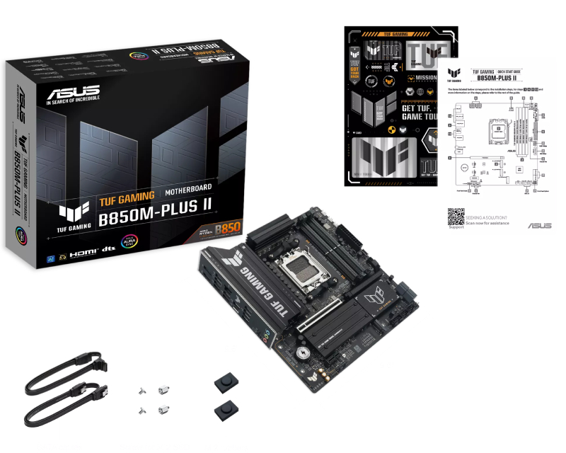 ASUS TUF GAMING B850M-PLUS II AM5 DDR5 microATX matična ploča