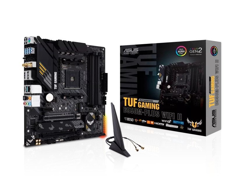 ASUS TUF Gaming B550M-PLUS WiFi II AM4 microATX matična ploča