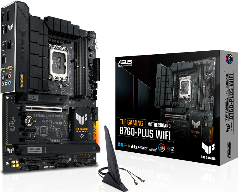 ASUS TUF Gaming B760-PLUS WiFi DDR5 ATX matična ploča