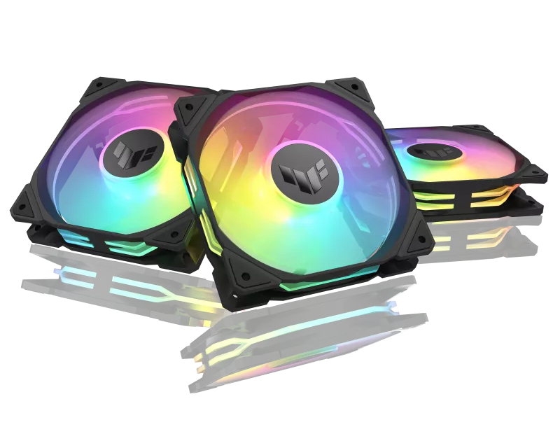 ASUS TUF Gaming TR120 ARGB Black Edition 3-u-1 komplet ventilatora