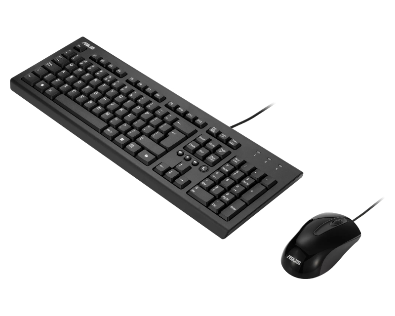 ASUS U2000 žičani komplet tastature i optičkog miša, US raspored