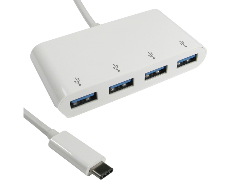 E-Green KON00309 USB-C hub sa 4 USB 3.0 porta