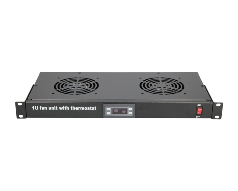 MAXPRO LINE ventilacioni panel za rack orman 1U sa 2 ventilatora