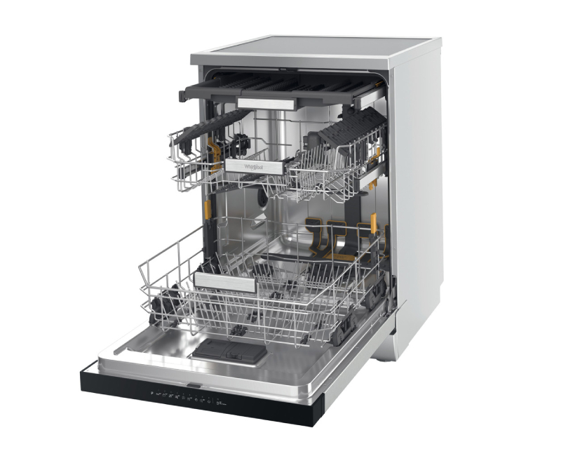 Whirlpool W7F HP43 X mašina za pranje sudova, 15 kompleta