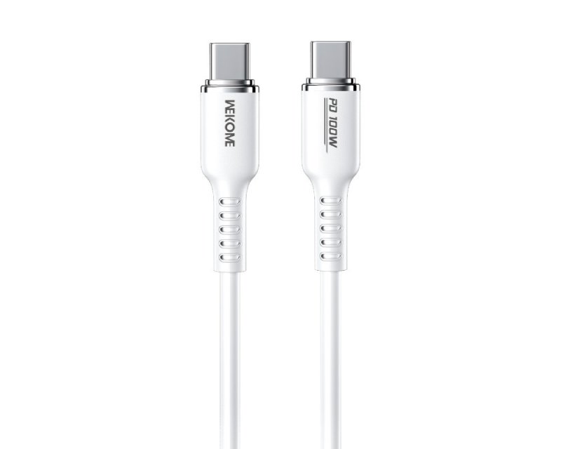 WEKOME WDC-11 USB-C na USB-C kabl 1,2 m, beli