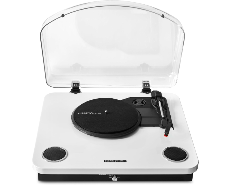 Energy Sistem WhiteSpin gramofon sa ugrađenim stereo zvučnicima 10 W