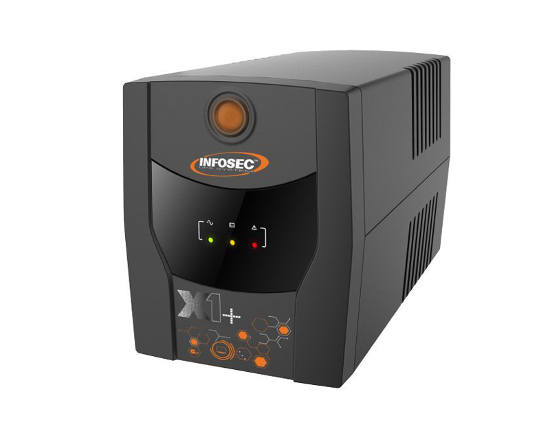 INFOSEC X1+ 1000 FR/Schuko UPS 1000 VA / 500 W