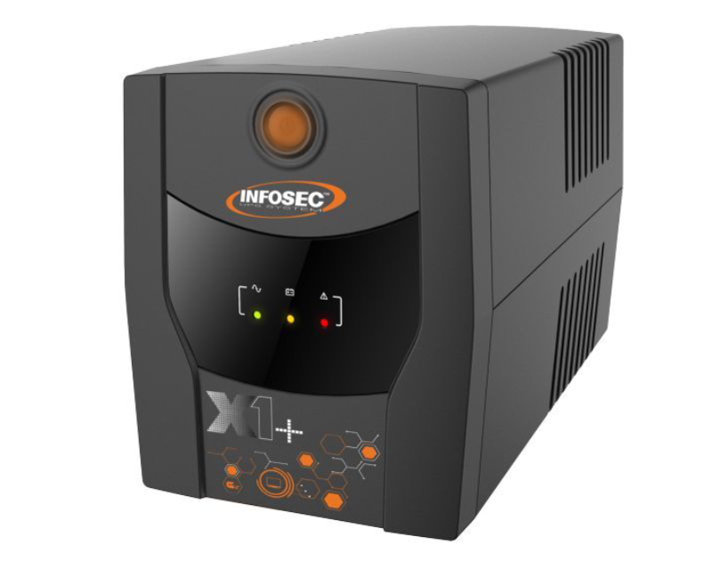 Infosec X1+ 1300 IEC UPS, 1300 VA / 720 W, 6 × IEC C13