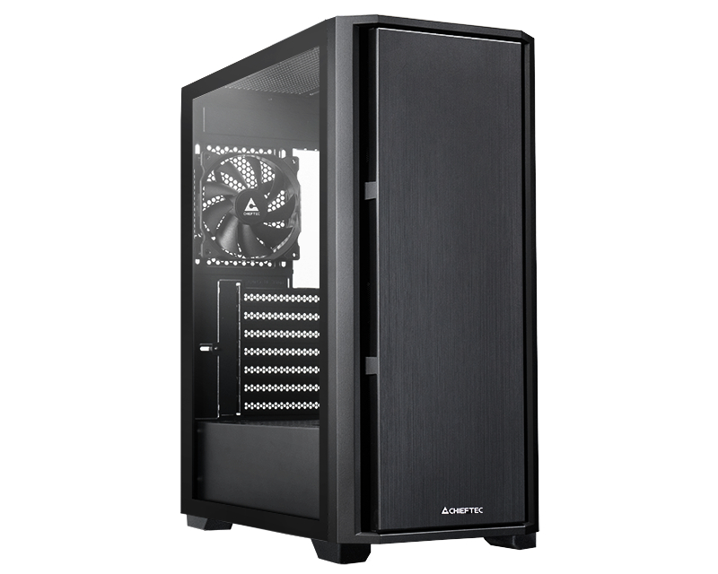 Chieftec Pro Midi TG AS-02B-TG-OP Mid Tower kućište sa kaljenim staklom