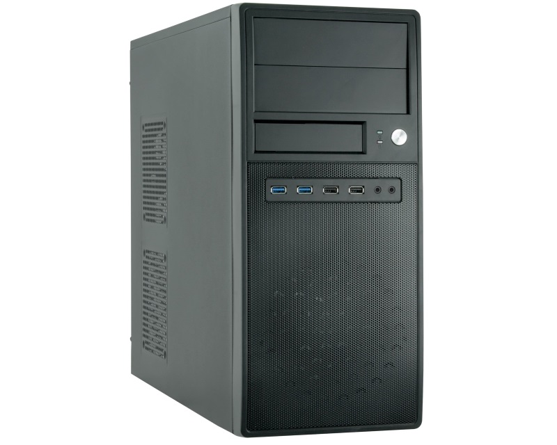 CHIEFTEC CG-04B-OP, crno Midi Tower ATX kućište, outlet – oštećena ambalaža
