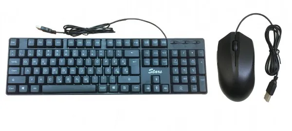 Stars Solutions USB komplet tastature i miša, YU raspored