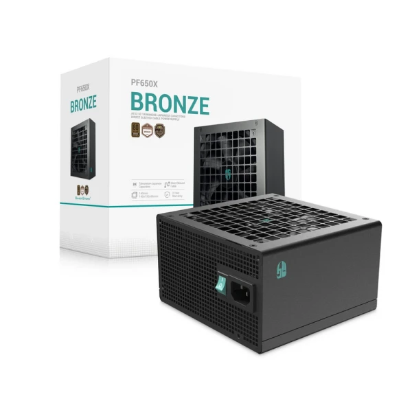 DeepCool Gamer Storm PF650X ATX napajanje 650 W, 80 PLUS Bronze