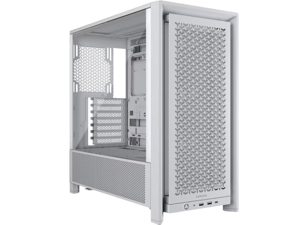 Corsair FRAME 4000D RS belo modularno kućište sa 3 ventilatora