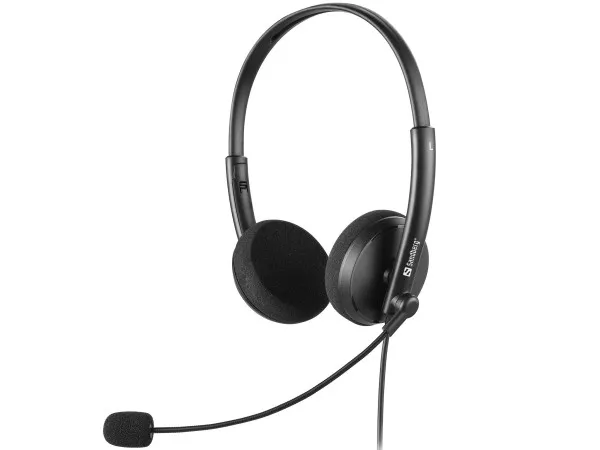 Sandberg MiniJack Office Headset Saver 3,5 mm žične slušalice sa mikrofonom