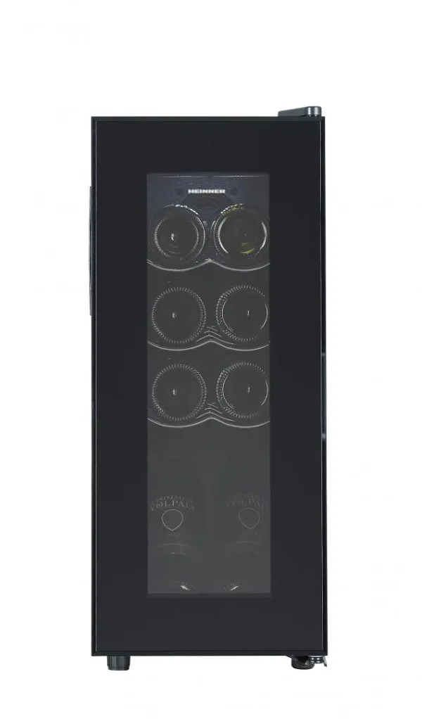 Heinner HRV-A28DRM8 vinska vitrina 28 l za 8 boca, crna