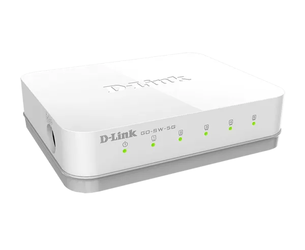 Gigabitni LAN svič D-Link GO-SW-5G/E sa 5 portova