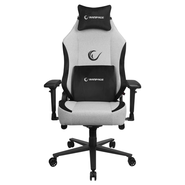 Rampage KL-R72 WOOF sivo-crna gaming stolica od tkanine