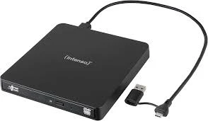 Intenso EOD 400D Slim eksterni CD/DVD snimač USB 3.2, crni