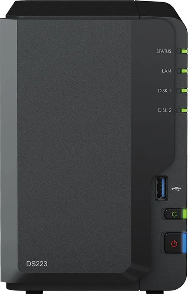 Synology DiskStation DS223 NAS za dva SATA diska