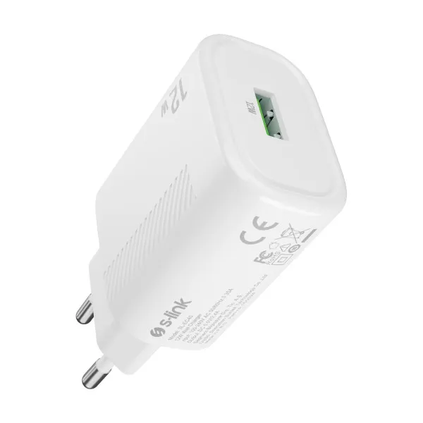 S-Link SL-EC40 kućni punjač 12 W sa USB-C kablom