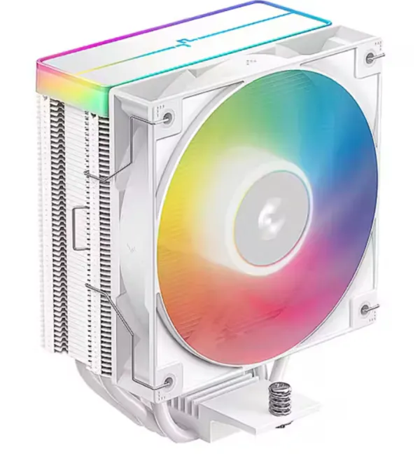 DeepCool AG400 WH ARGB V2 beli CPU hladnjak sa 4 toplotne cevi