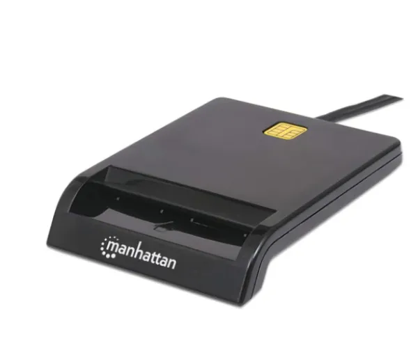 Manhattan 102049 čitač kontaktnih smart kartica USB-A