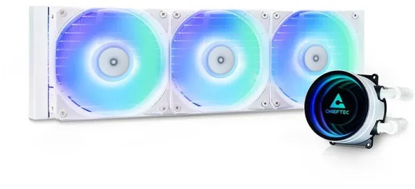 Chieftec Iceberg 360 RGB belo AIO vodeno hlađenje CLC-360-RGB-W