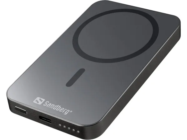 Sandberg Mag Wireless Powerbank 5000 ALU 5000 mAh, bežični 15 W
