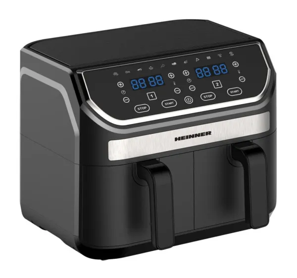 Heinner Double Master HAF-KDB1700BK dvostruka friteza na vruć vazduh, 8.5 L